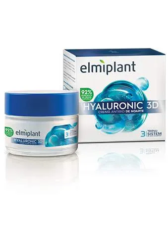 ELMIPLANT HYALURONIC 3D CREMA DE NOAPTE 50ML