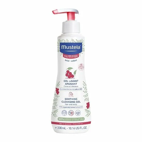 MUSTELA GEL CURATATOR CALMANT PAR SI CORP PIELEA SENSIBILA 300 ML