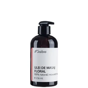 Ulei de masaj floral, 236ml, Sabio