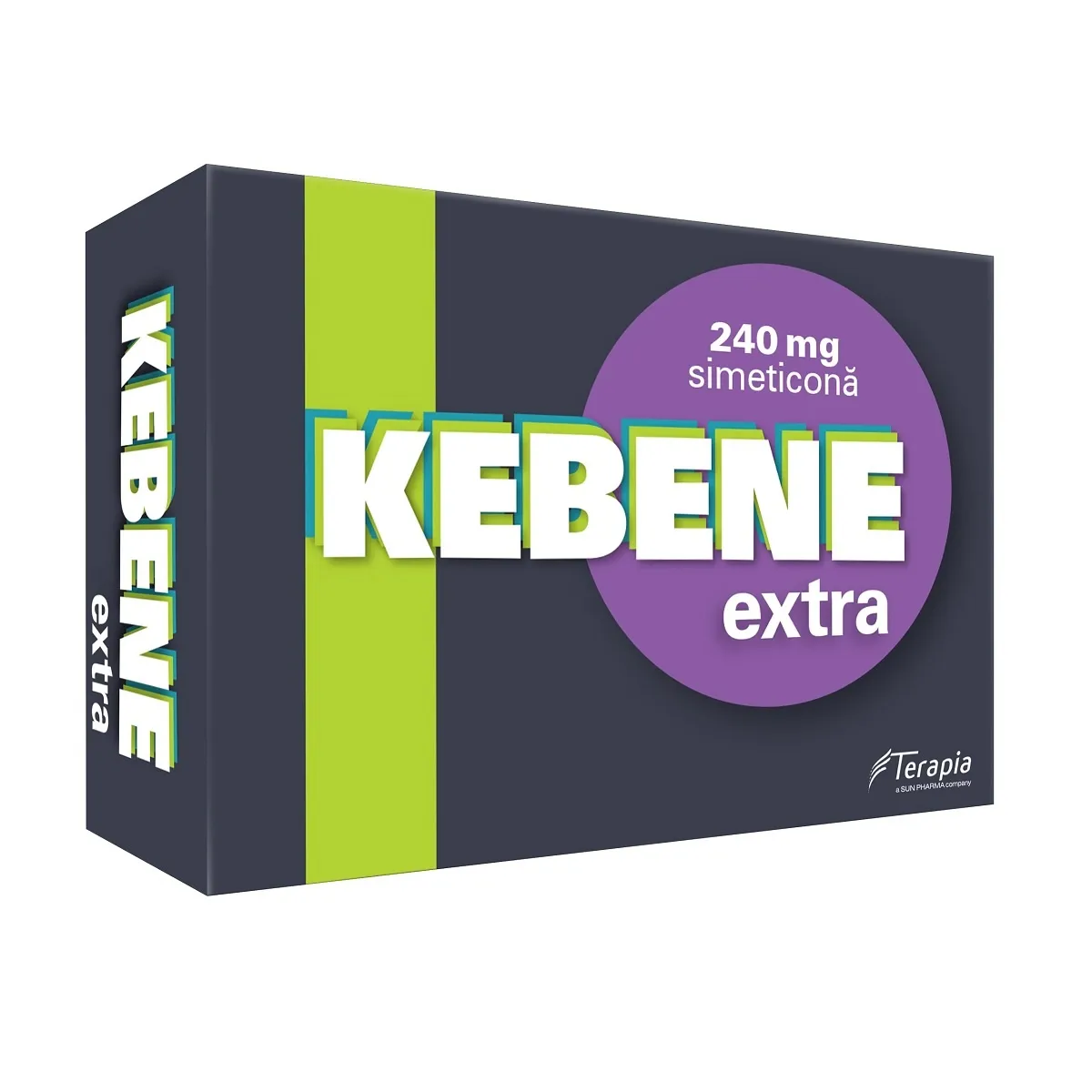 Kebene Extra Simeticonă 240 mg, 30 capsule, Terapia