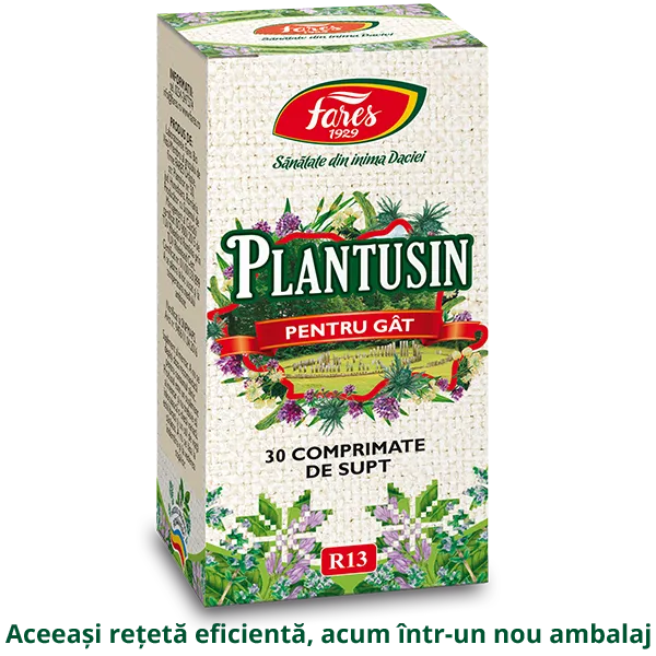Plantusin, R13, 30 capsule, Fares