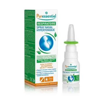 Spray nazal hipertonic Respiratory Bio, 15ml, Puressentiel