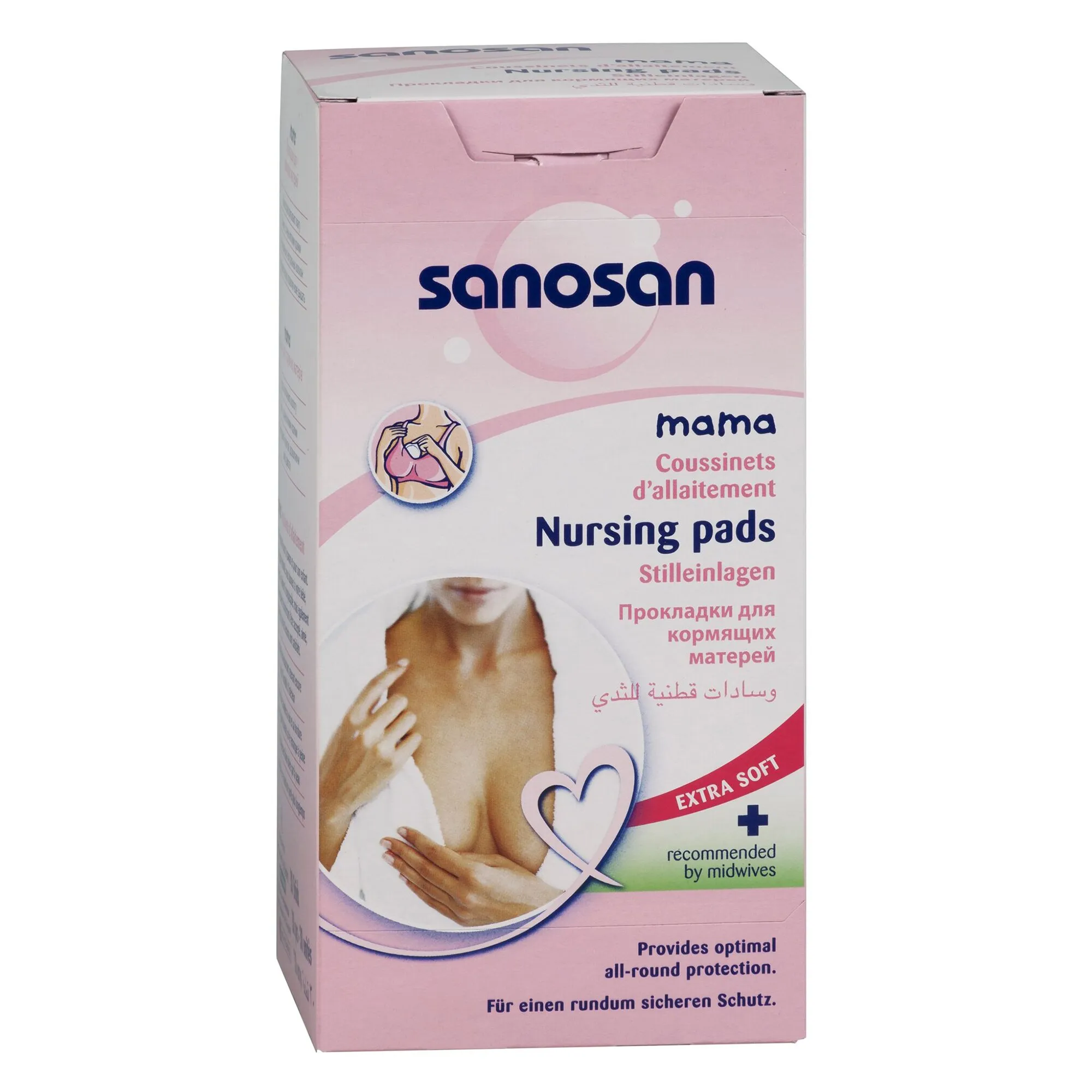 SANOSAN Tampoane pentru protecția sânilor, 30 bucăți