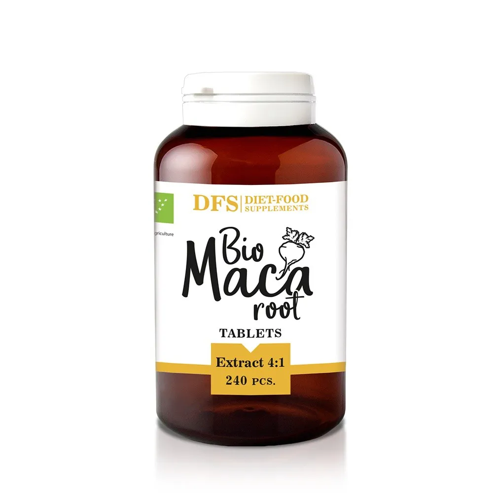 Bio Maca - 240 tablete x 500mg -(120g), Diet-Food