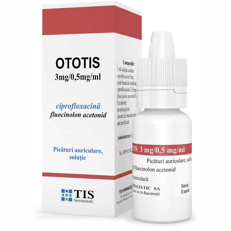 TIS OTOTIS PICATURI AURICULARE 10ML