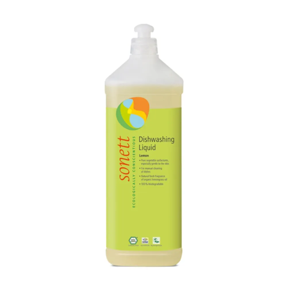 Detergent ecologic pentru spalat vase - lamaie (1 L)