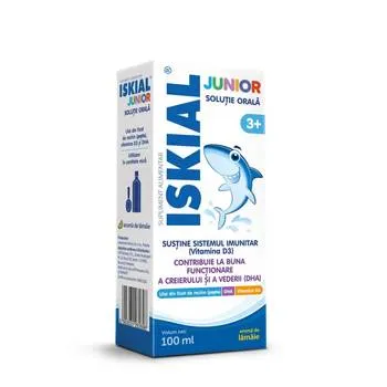 Iskial Junior solutie orala, 100ml, USP