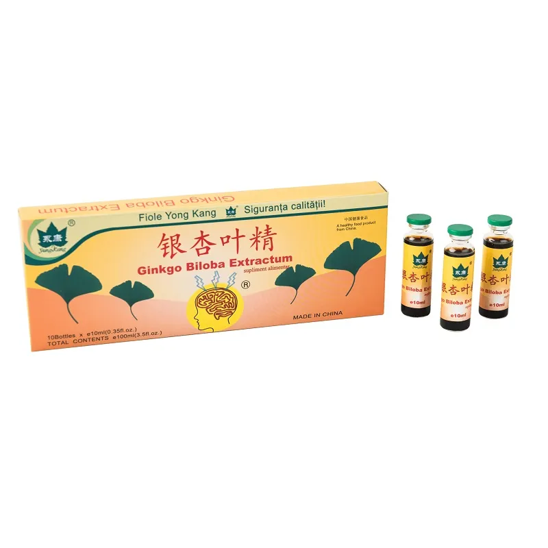 Ginkgo Biloba extractum x 10 fiole