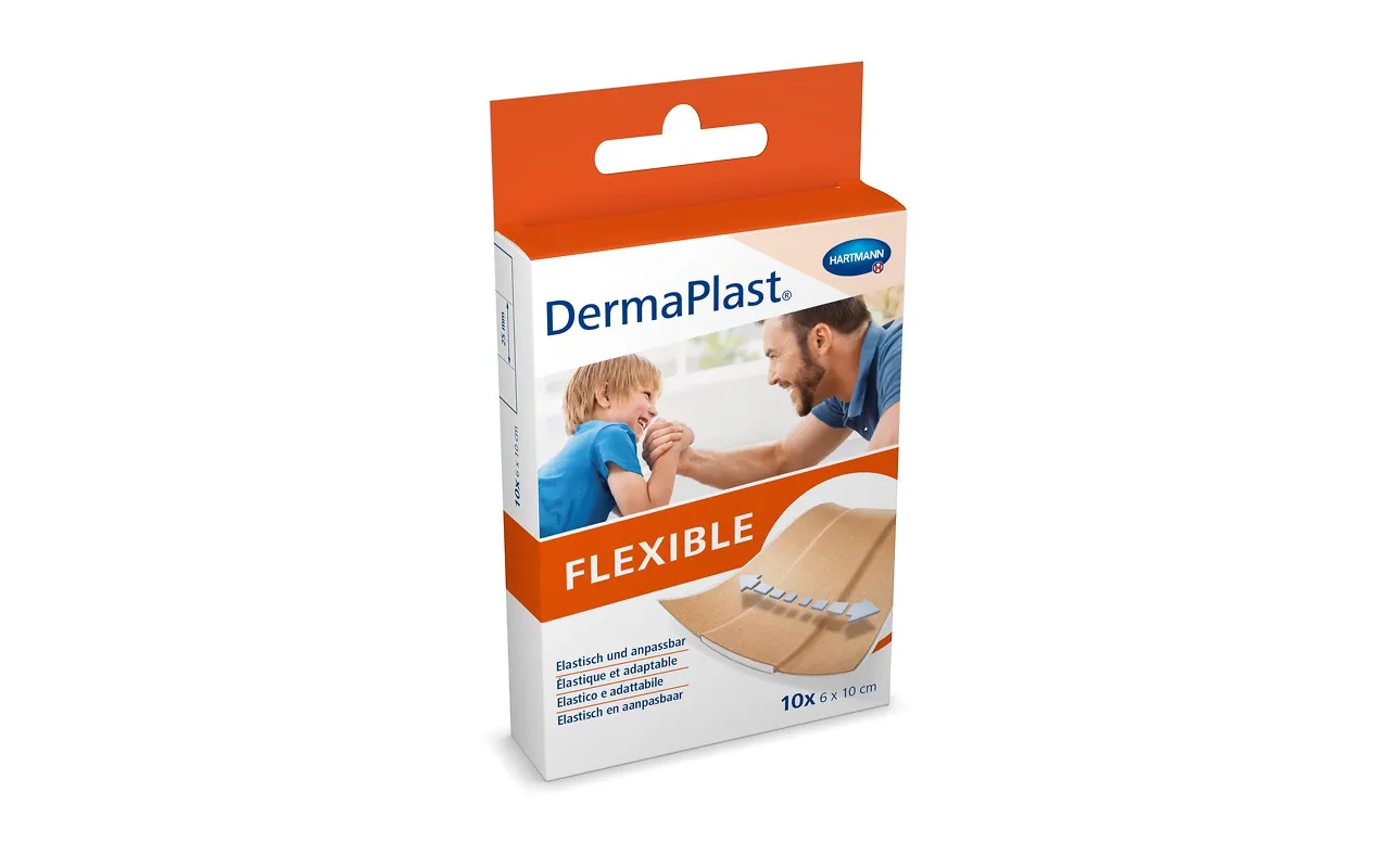 HARTMANN Dermaplast Flexibile plasturi, 2 dimensiuni, 20 bucati