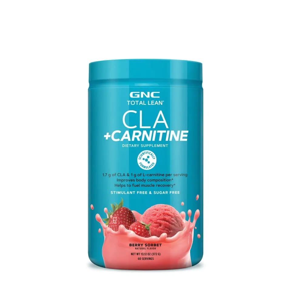 GNC TOTAL LEAN CLA + CARNITINE BERRY SORBET 372G