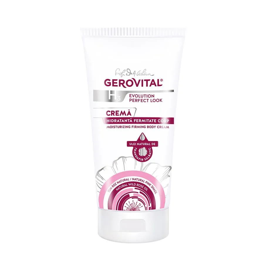 Crema hidratanta fermitate corp H3 Evolution Perfect Look, 200 ml, Gerovital 297