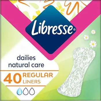 Absorbante Natural Care Normal, 40 bucati, Libresse