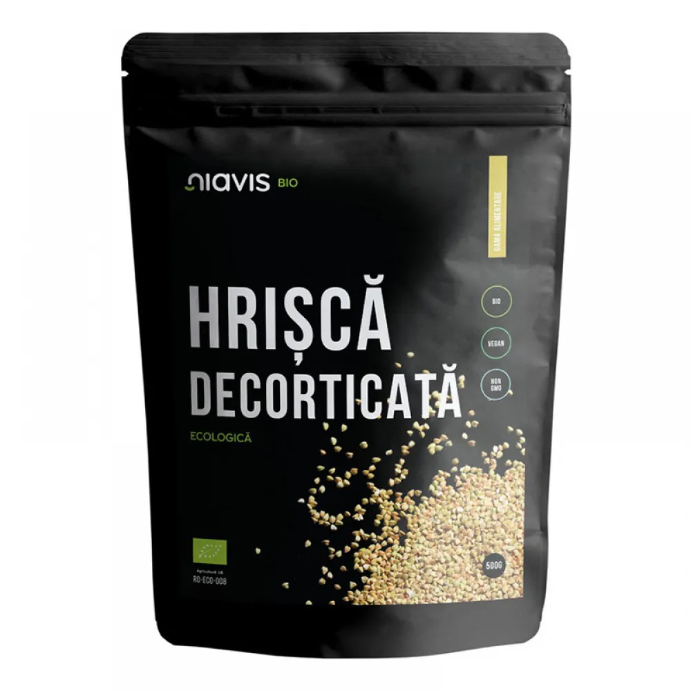 Hrisca decorticata ecologica/BIO (500 grame), Niavis