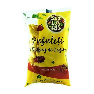Solaris Pufuleti Legume din Belsug fara Sare 50g