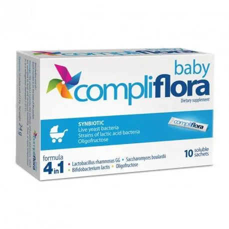 Compliflora baby 10 plicuri x 2.4 g