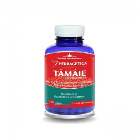 Tamaie Boswellia Serata, 120 capsule, Herbagetica