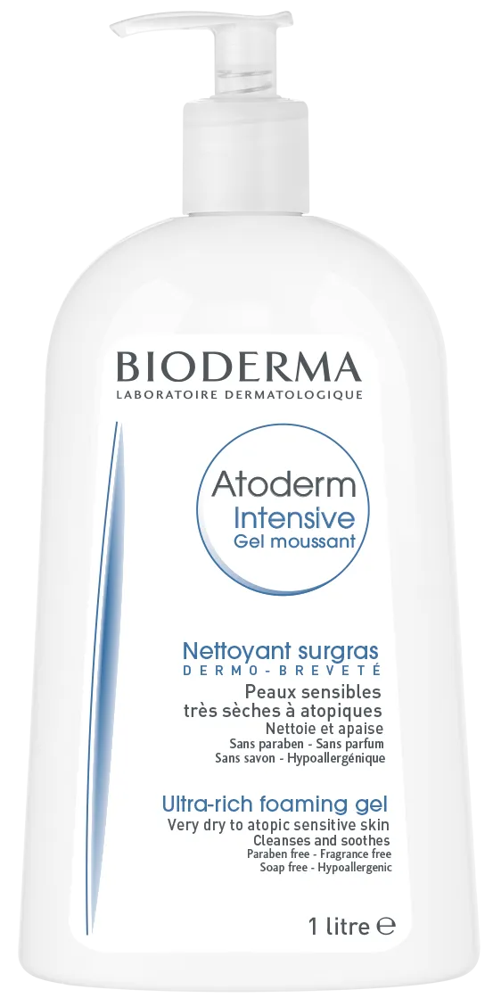 Gel spumant Atoderm Intensive, 1L, Bioderma