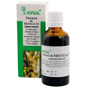 Tinctura de mesteacan, 50ml, Hofigal