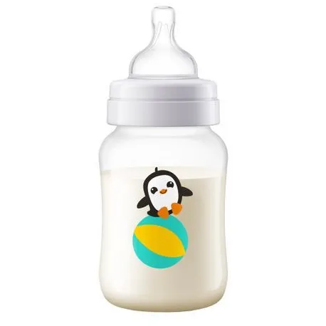 AVENT Biberon Anticolici Clasic Pinguin, 260 ml