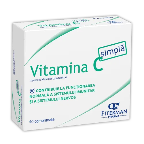 Vitamina C 180mg 40 comprimate Fiterman