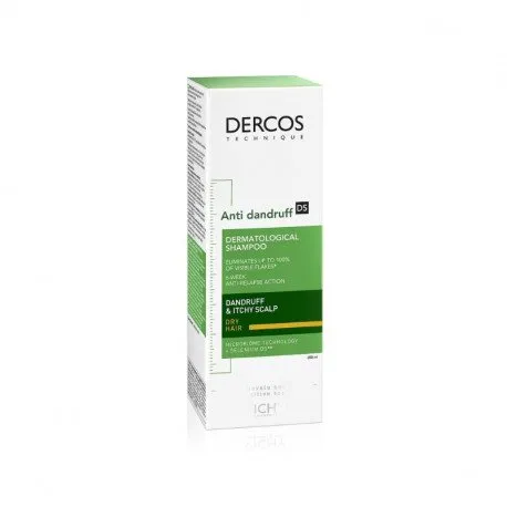 VICHY Dercos sampon anti-matreata par uscat, 200ml