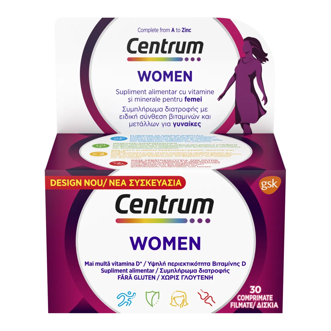CENTRUM PT FEMEI X 30 CP CAPSULE  WYETH WHITEHALL EXPORT GMBH