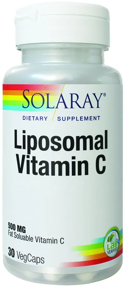 Liposomal Vitamin C 500mg 30cps (Solaray