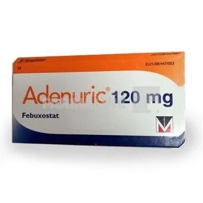 ADENURIC 120mg X 28