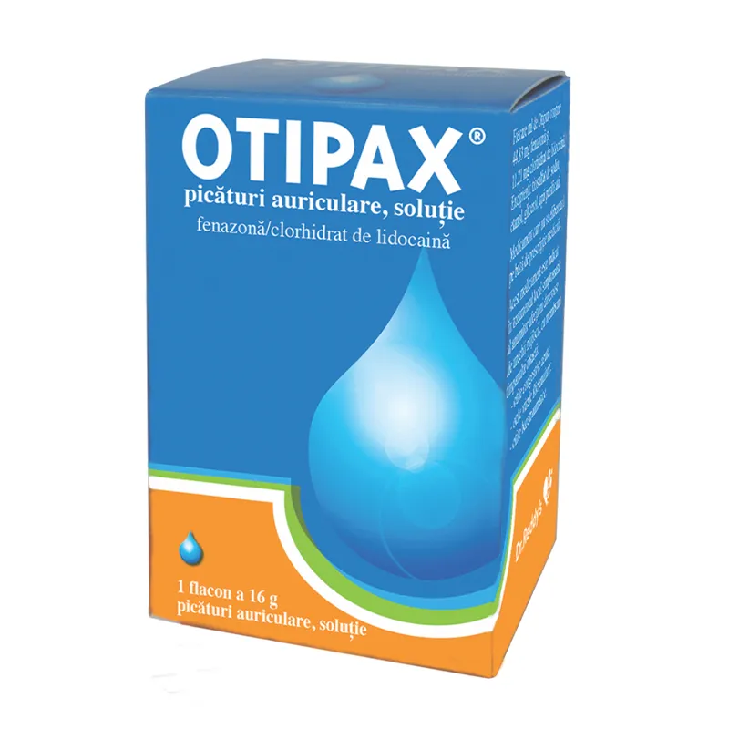 Otipax, picaturi auriculare, 16g