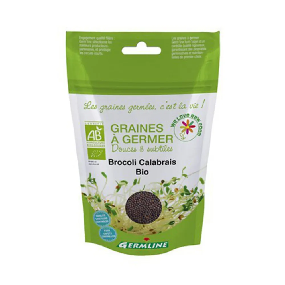 Broccoli calabrese pentru germinat bio (100g)