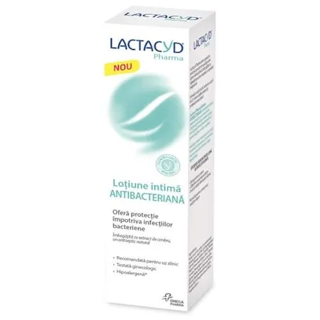 LACTACYD LOTIUNE ANTIBACTERIANA PT IGIENA INTIMA 250ML