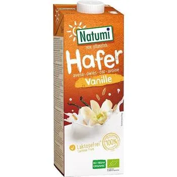 Lapte bio din ovaz cu vanilie, 1l, Natumi