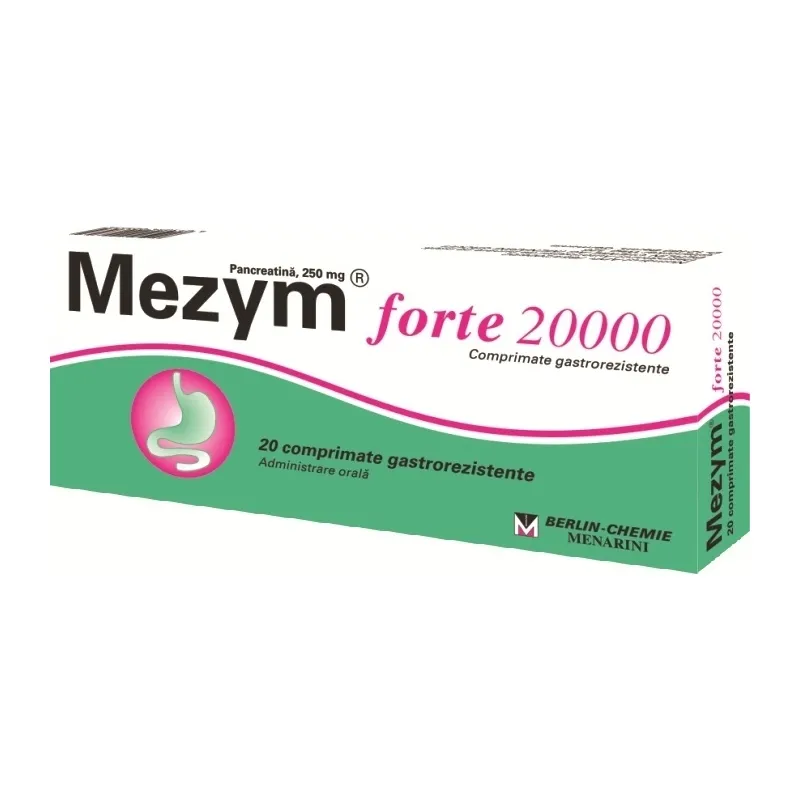Mezym forte 20000 2bl Al x 10cp.film