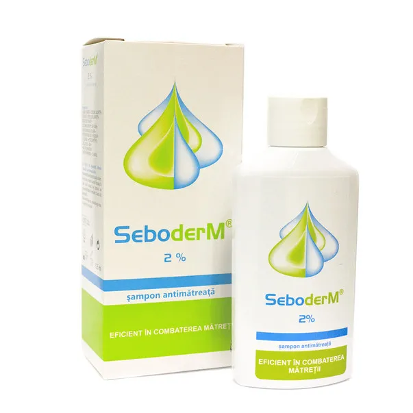 SEBODERM SAMPON CU 2% KETOCONAZOL 125ML