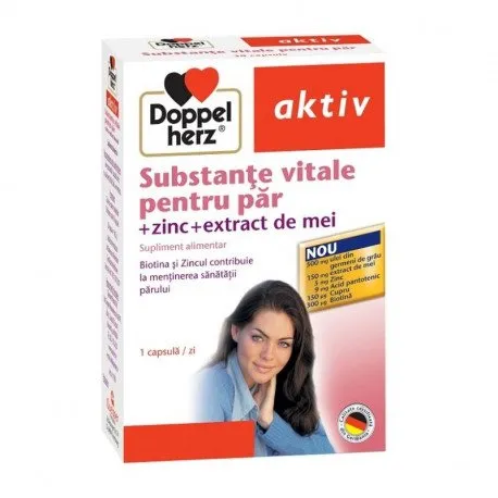 Doppelherz Aktiv Substante Vitale pentru Par, 30 capsule