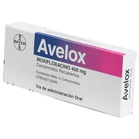 AVELOX 400 mg x 5 COMPR. FILM. 400mg BAYER PHARMA AG