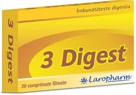 3DIGEST 250 MG X 30 COMPRIMATE LAROPHARM