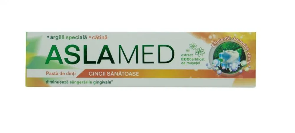 Aslamed Pasta de dinti gingii sanatoase 75 ml