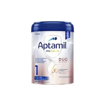 Lapte praf Aptamil PROfutura DUOBIOTIK 1 pentru 0-6 luni, 800g, Nutricia