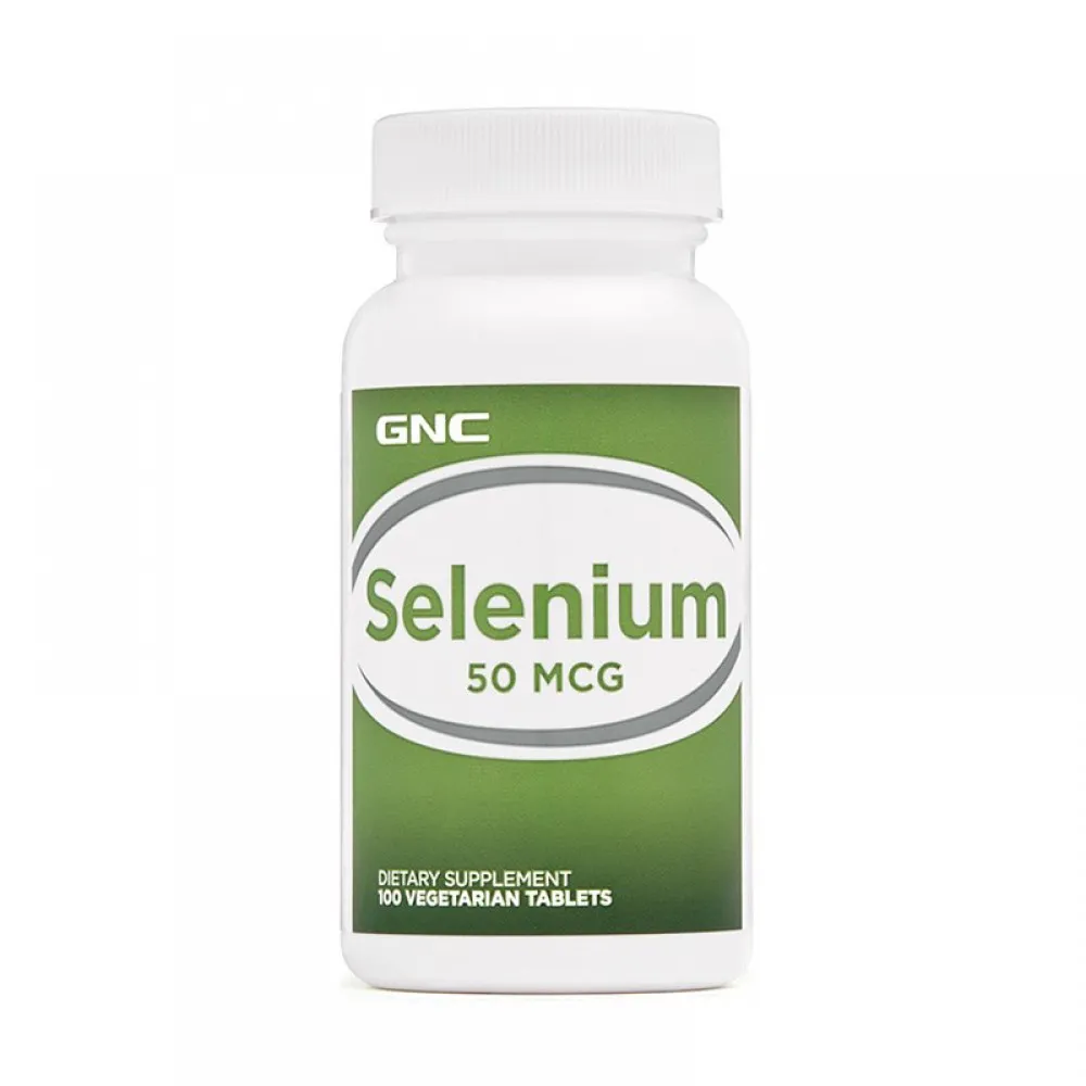 Seleniu 50 mcg (100 capsule), GNC