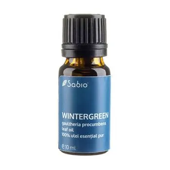 Ulei esential pur wintergreen, 10ml, Sabio