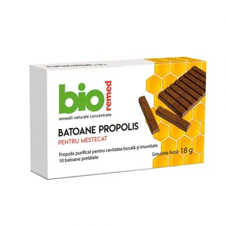 Batoane propolis, 18g, Bioremed