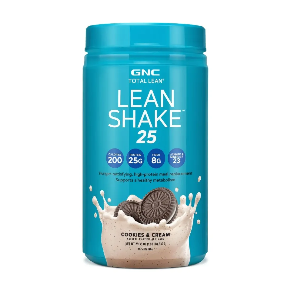 GNC TOTAL LEAN SHAKE 25 COOKIES CREAM 832G