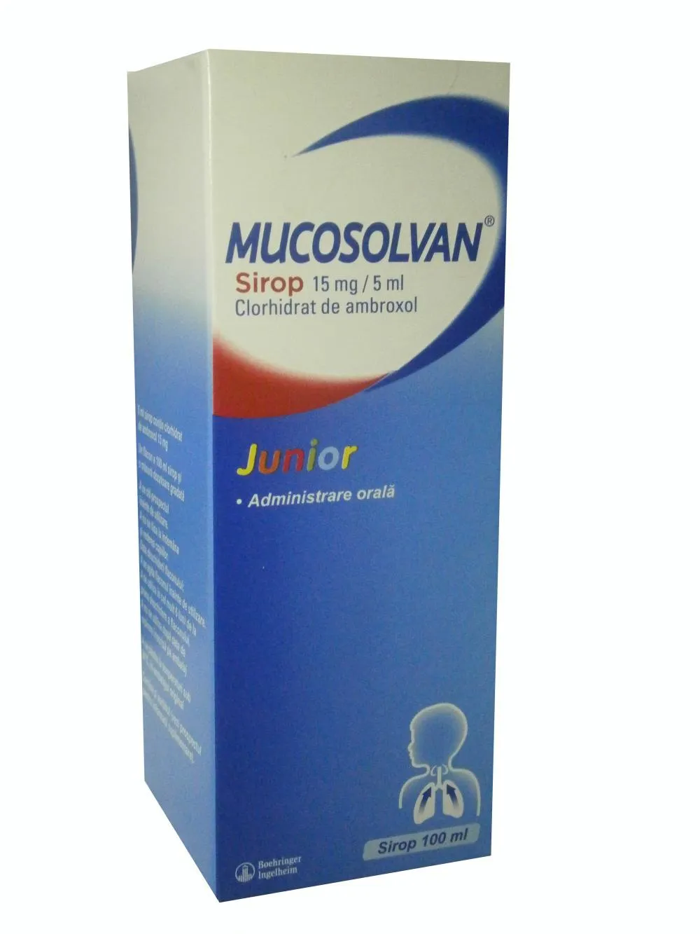 Mucosolvan Junior Sirop 15 mg/5 ml 100 ml
