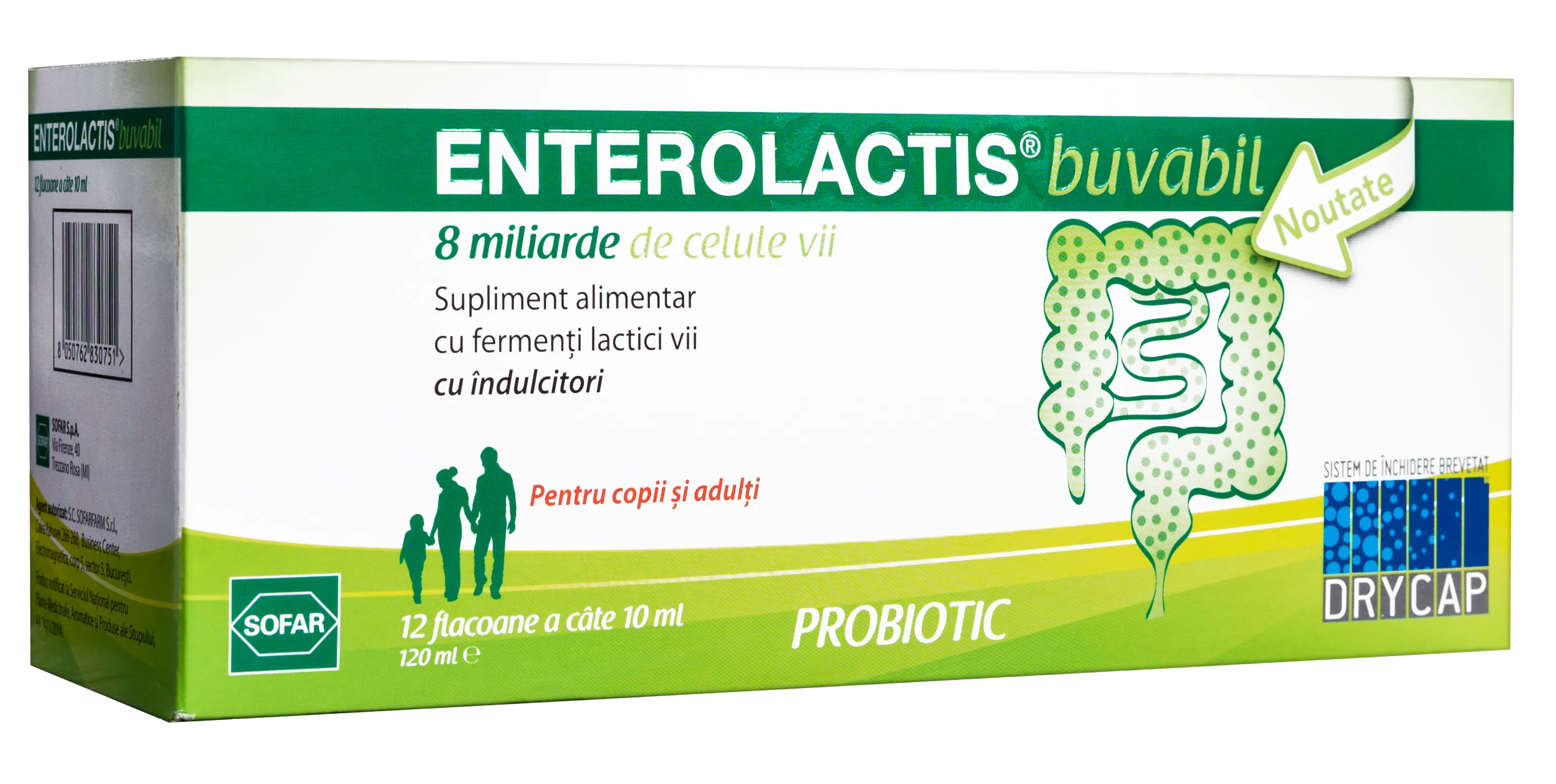Enterolactis buvabil 12 flacoane