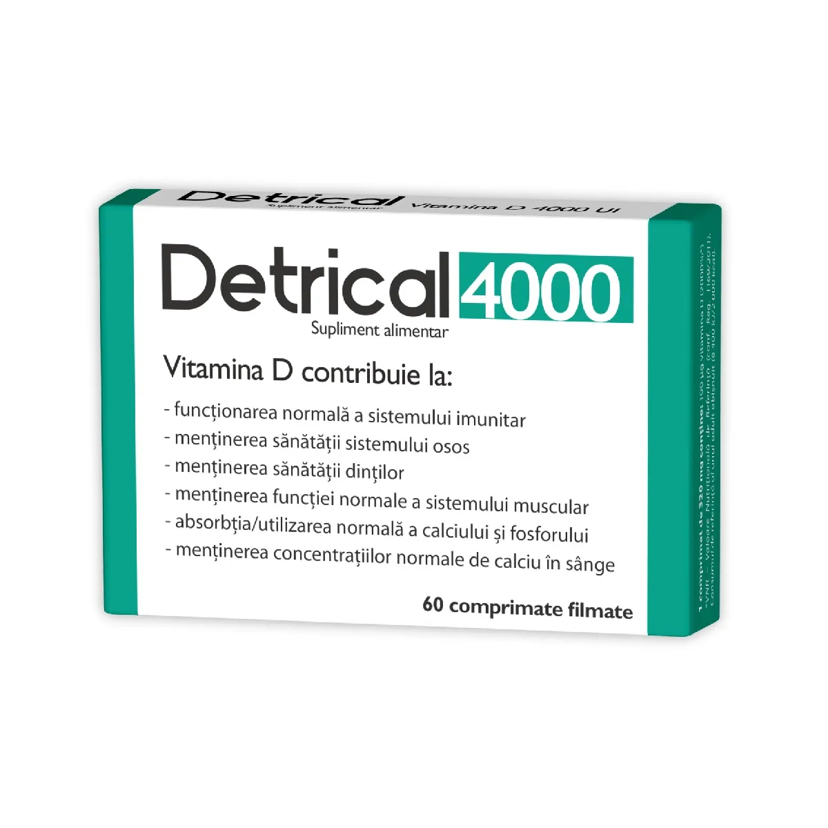 ZDROVIT-DETRICAL D3 4000UI X 60 CP CAPSULE  NATUR PRODUKT ZDROVIT