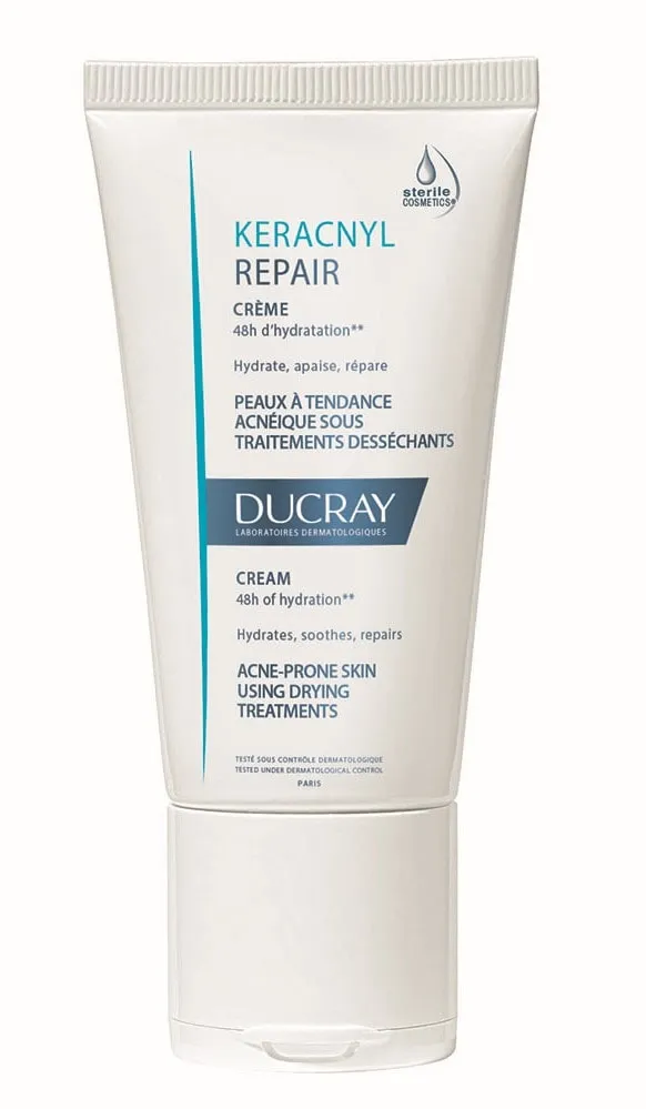 Ducray Keracnyl Repair Crema anti-acnee 48h 50 ml
