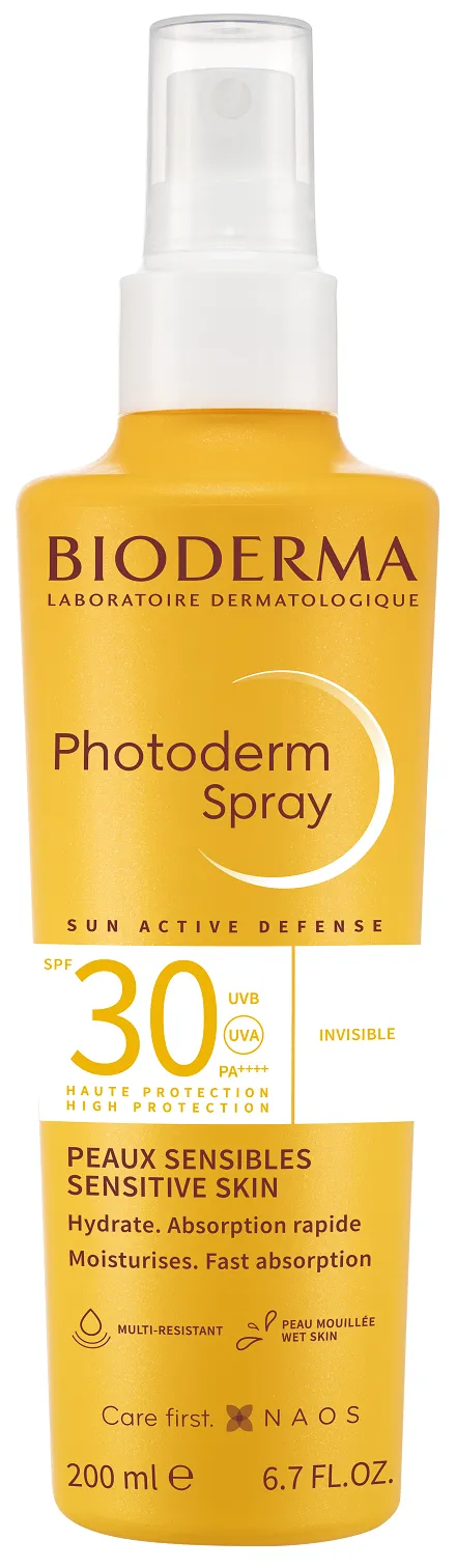 BIODERMA-PHOTODERM SPRAY SPF30 X 200 ML SPRAY