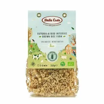 Paste fattoria din orez brun Bio, 250g, Dalla Costa