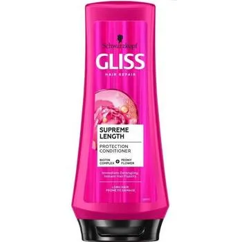 Balsam Supreme Length pentru par lung predispus deteriorarii si ingrasarii radacinilor, 200ml, Gliss